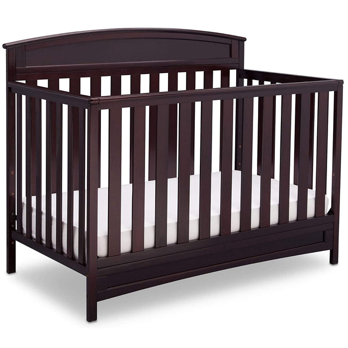 Delta Children Sutton 4-n-1 Crib with Mattress, 2014, Espresso