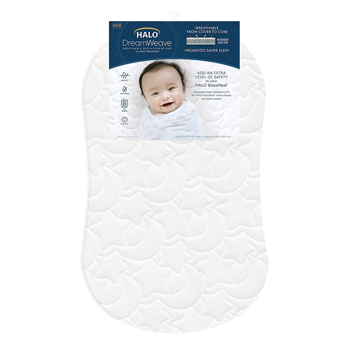 Shop Halo Dreamweave Breathable BassiNest Replacement Pad at GoodBuy Gear