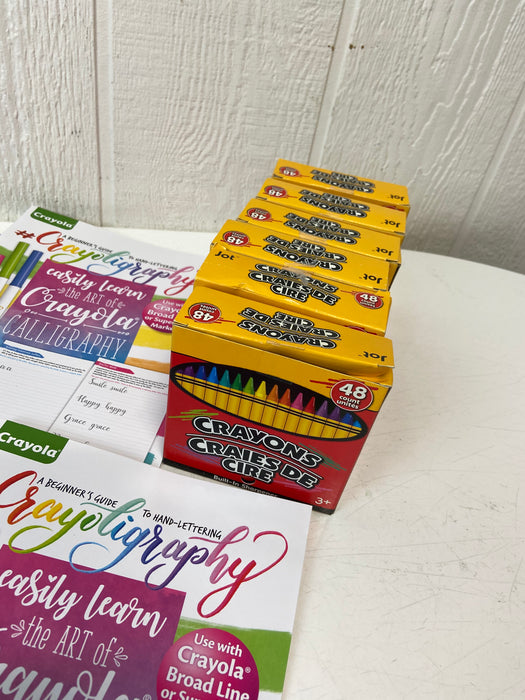 BUNDLE Party Pack of Coloring Books And Crayons