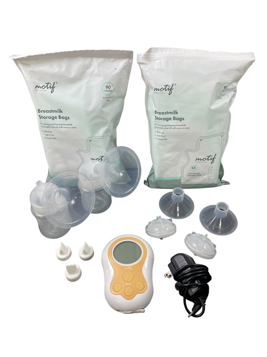 Motif Medical Duo Double Electric Breast Pump With Maylilly Bag