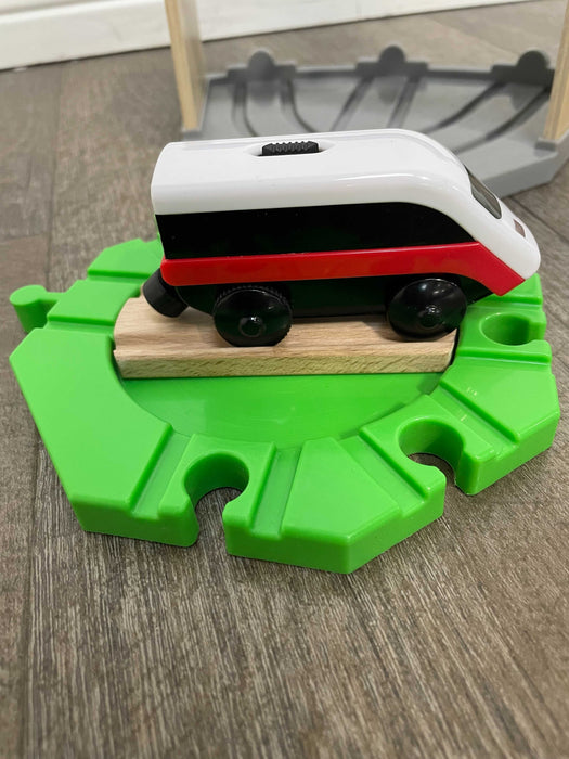 IKEA LILLABO Train Depot With Battery-Operated Train