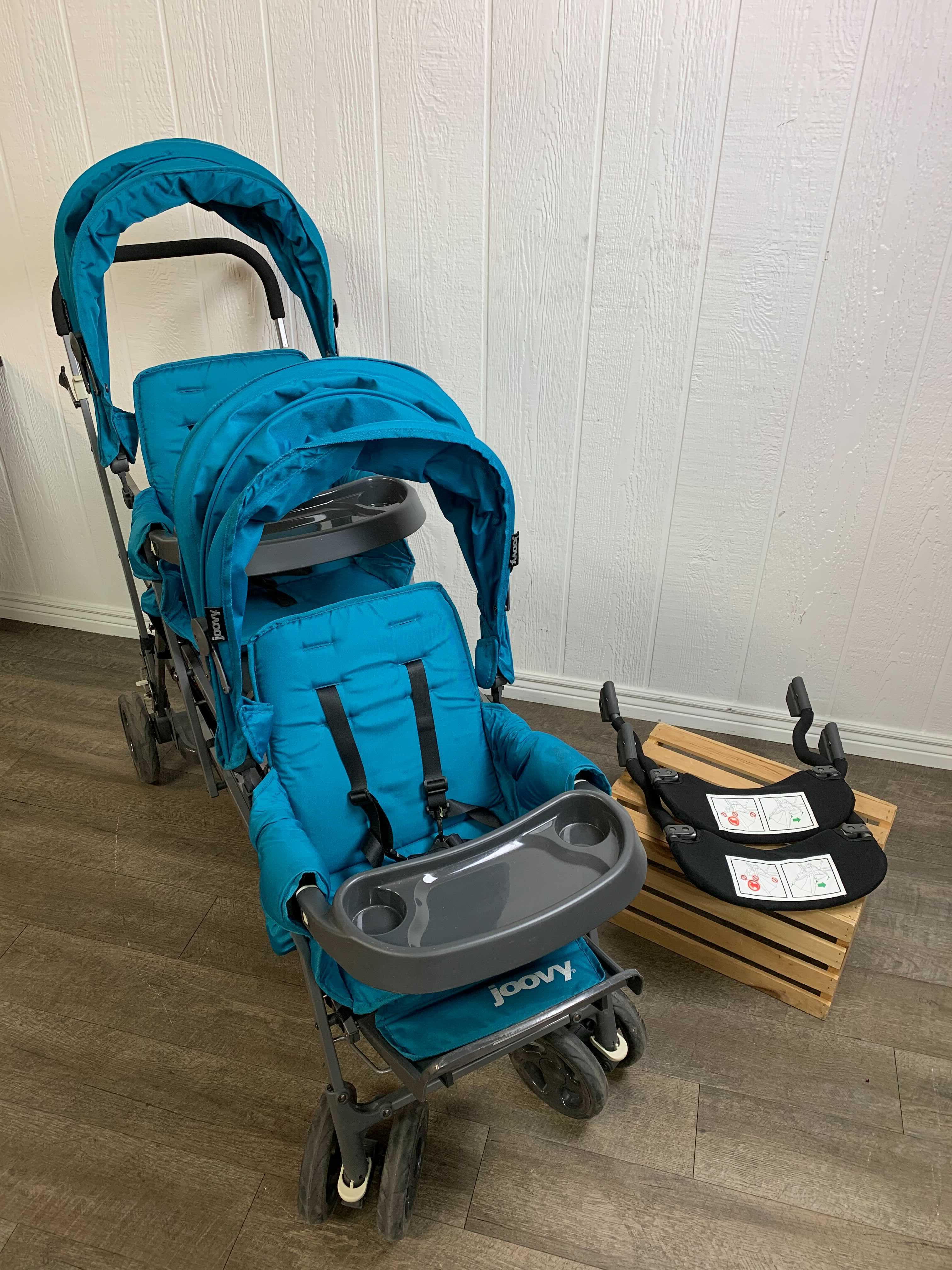 Joovy triple stroller used best sale