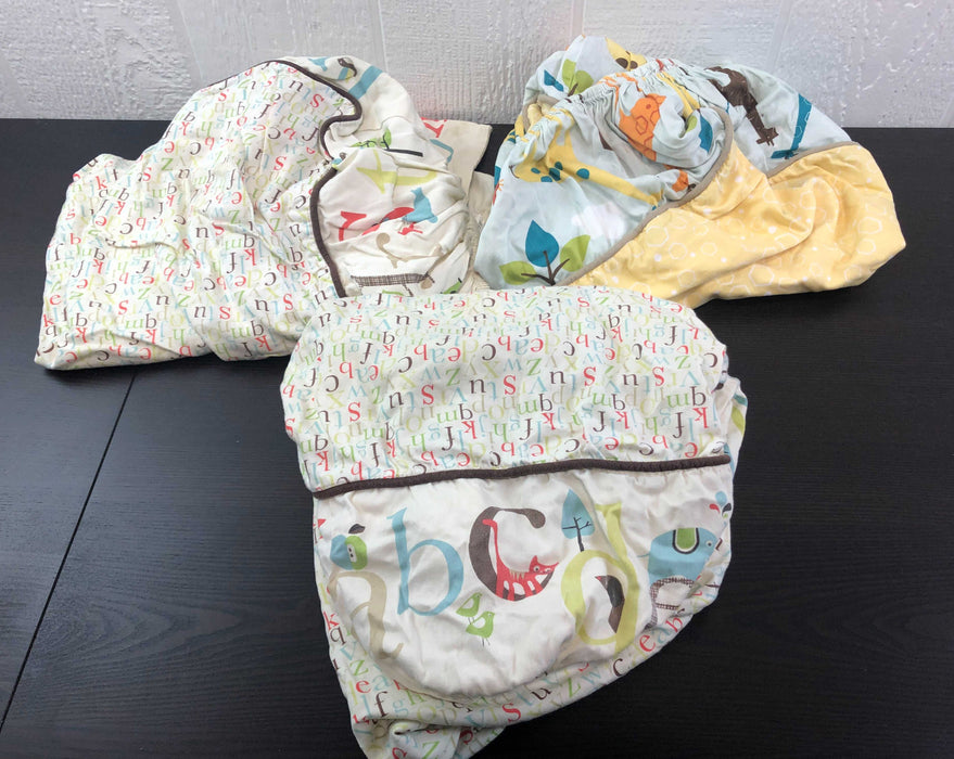 BUNDLE Skip Hop Crib Sheets, Set of 3