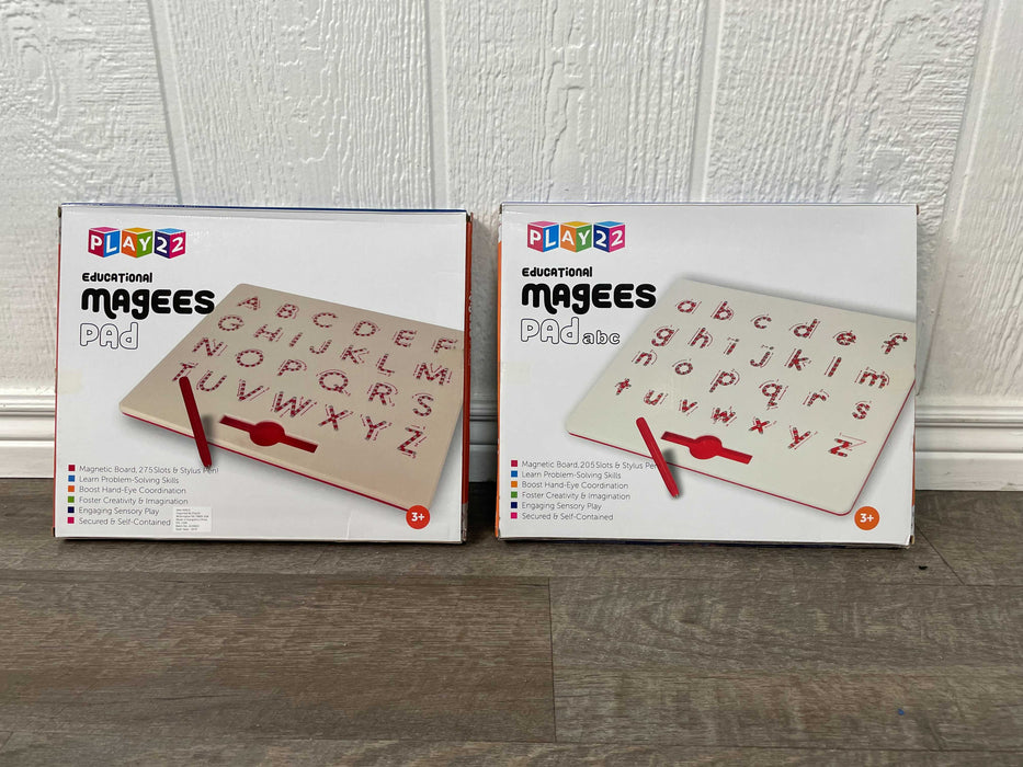 Play22 Educational Magees Pad, Uppercase and Lowercase