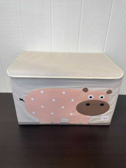 3 Sprouts Toy Chest, Hippo