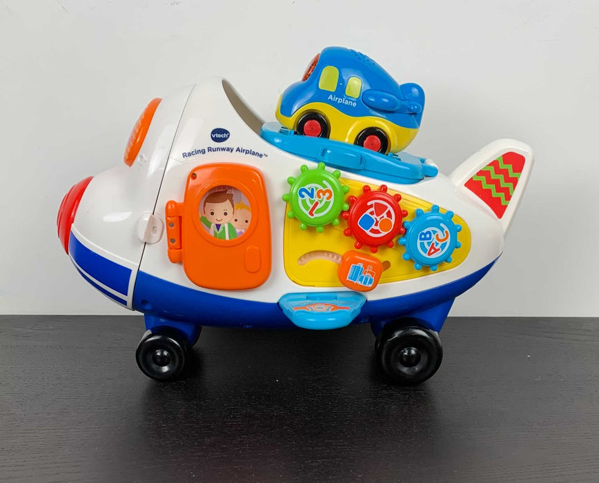 VTech Go! Go! Smart Wheels Racing Runway Airplane