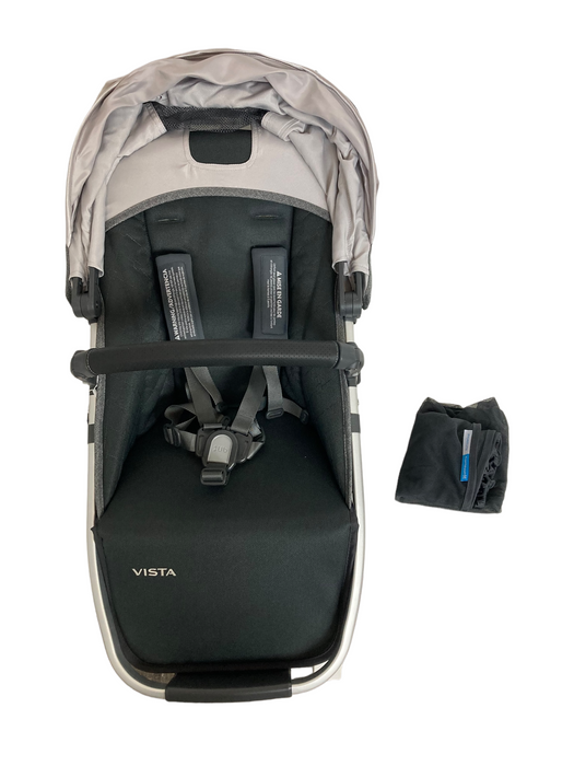 UPPAbaby VISTA RumbleSeat, 2015+, Bryce (White and Grey Marl), 2018