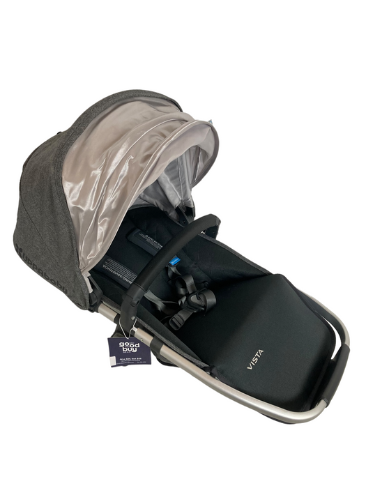 UPPAbaby VISTA RumbleSeat, 2015+, Bryce (White and Grey Marl), 2018