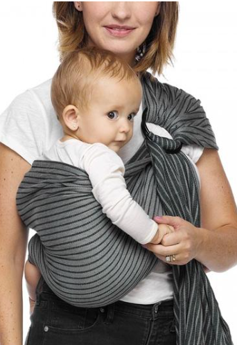 Moby Wrap Ring Sling, Jet Ribbons