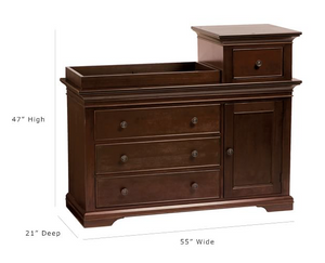 Pottery barn sales changing table dresser