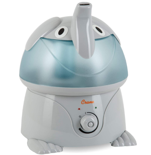 Crane Ultrasonic Cool Mist Humidifier, Elephant