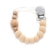 Shop LouLou Lollipop Pacifier Clip, Block Beige at GoodBuy Gear