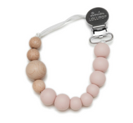 Shop LouLou Lollipop Pacifier Clip, Dusty Rose at GoodBuy Gear