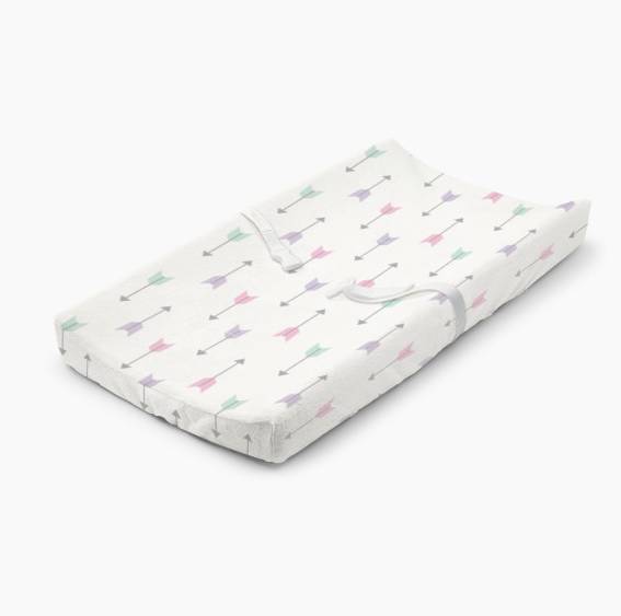 Summer Infant Ultra Plush Changing Pad Cover, Girly Arrows