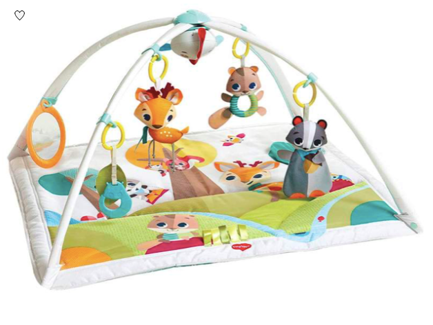 Tiny Love Gymini Super Deluxe Activity Playmat, Into the Forest