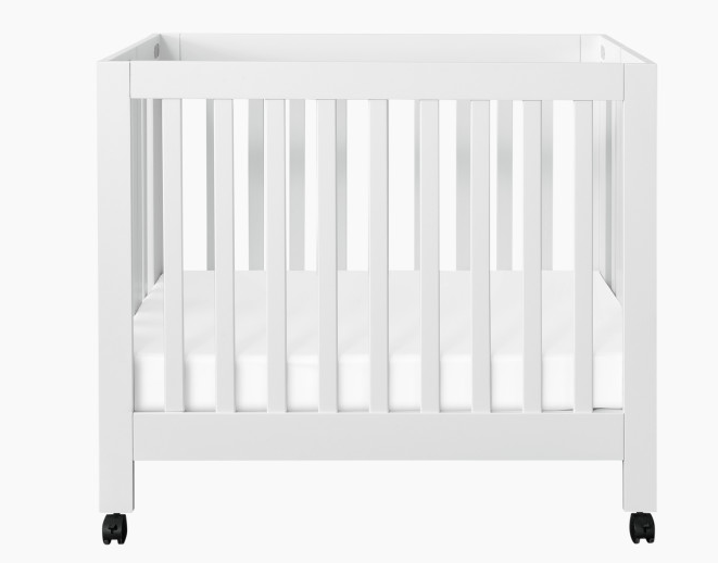 Babyletto Origami Mini Crib, 2020, White