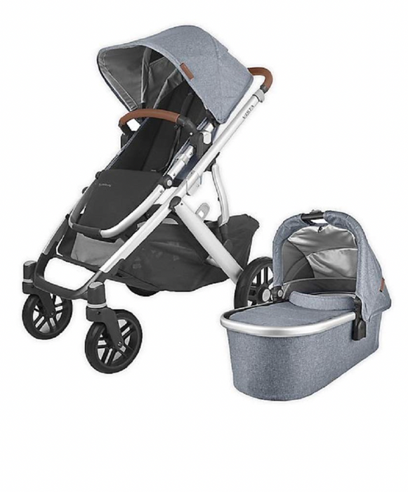 UPPAbaby VISTA V2 Stroller, 2019, Gregory (Blue Melange)