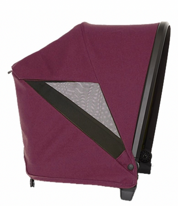 Veer Retractable Canopy, Pink Agate