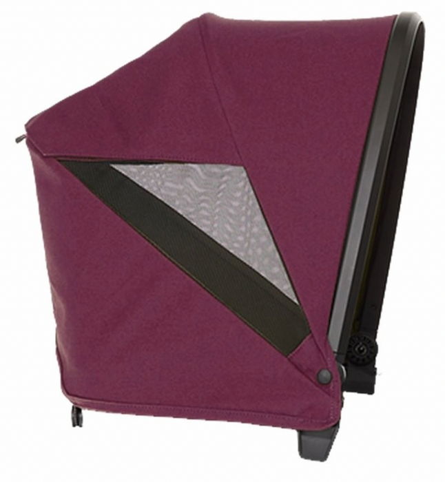 Veer Retractable Canopy, Pink Agate