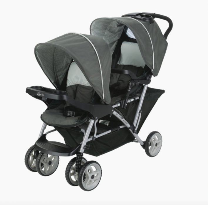 Graco Duoglider Click Connect Stroller, 2020, Glacier