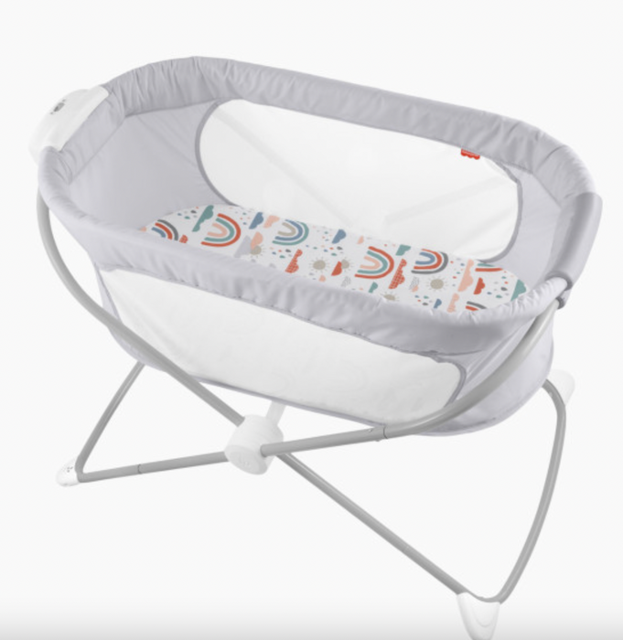 Fisher Price Soothing View Bassinet, Rainbow Showers