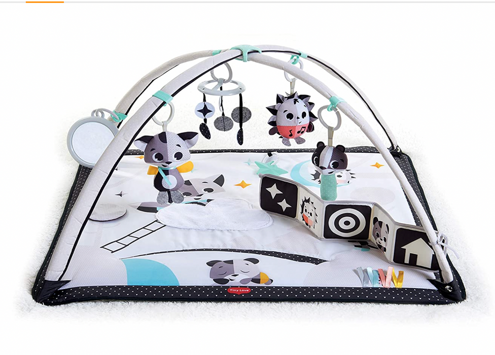 Tiny Love Black & White Gymini Activity Playmat, Magical Tales