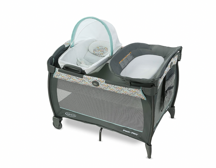 Graco Pack 'n Play Close2Baby Bassinet Playard, Sorbet