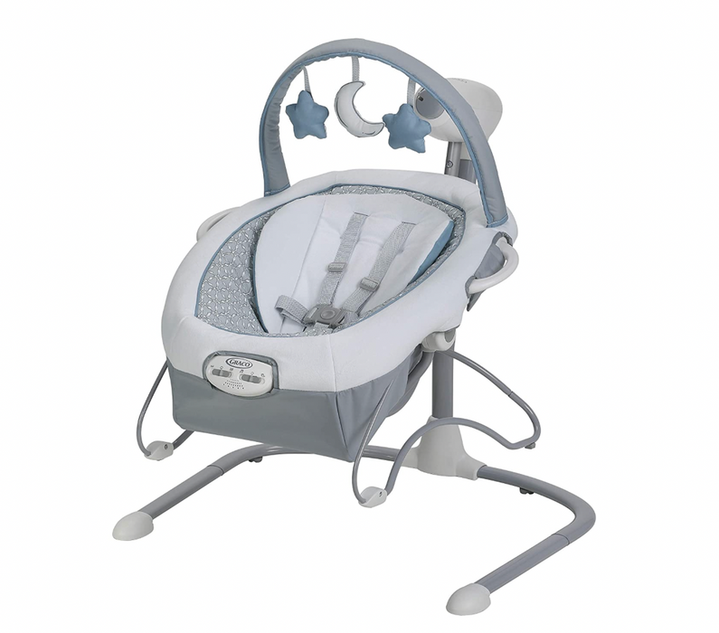 Graco Duet Sway LX Swing With Portable Bouncer, Alden