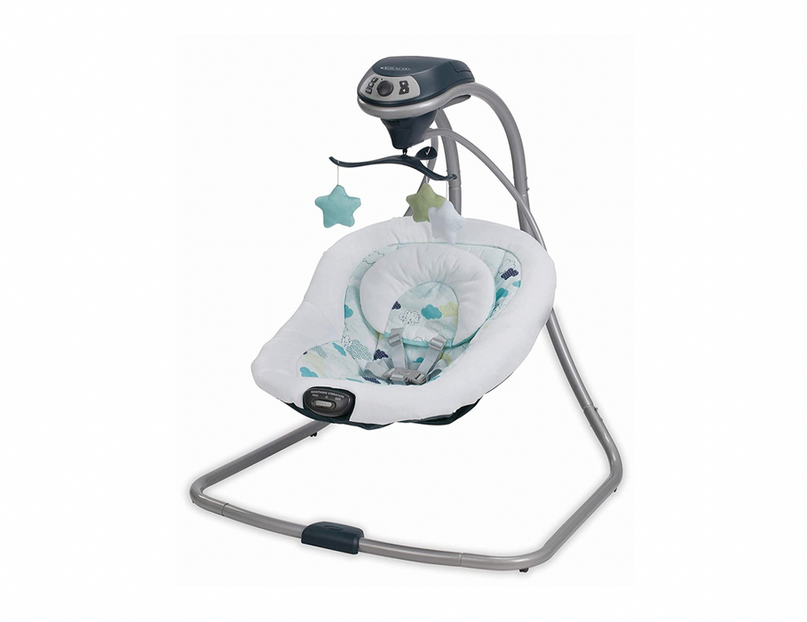 Shop Graco Simple Sway Baby Swing, Stratus at GoodBuy Gear