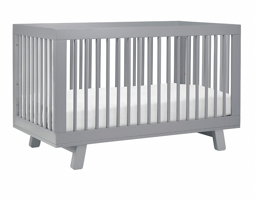 Babyletto Hudson 3-in-1 Convertible Crib, Grey