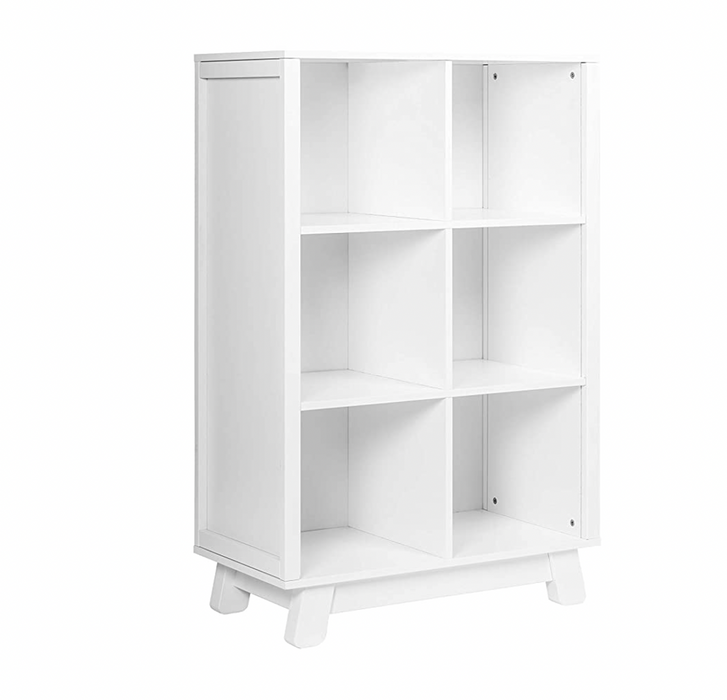 Babyletto Hudson Cubby Bookcase, White