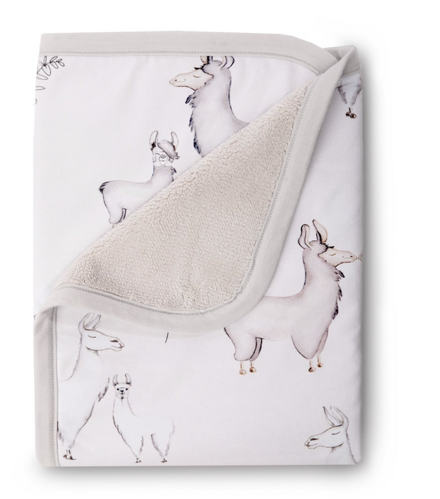 Oilo Studios Cuddle Blanket, Llama