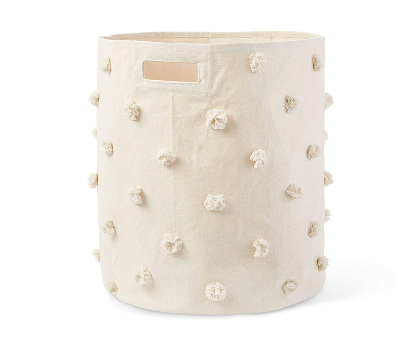 Pehr Pom Pom Hamper 18x20, Natural