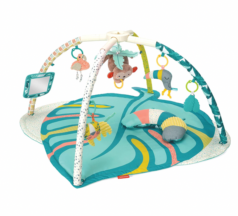 Infantino Twist & Fold Activity Gym, 4-in-1, Tropical