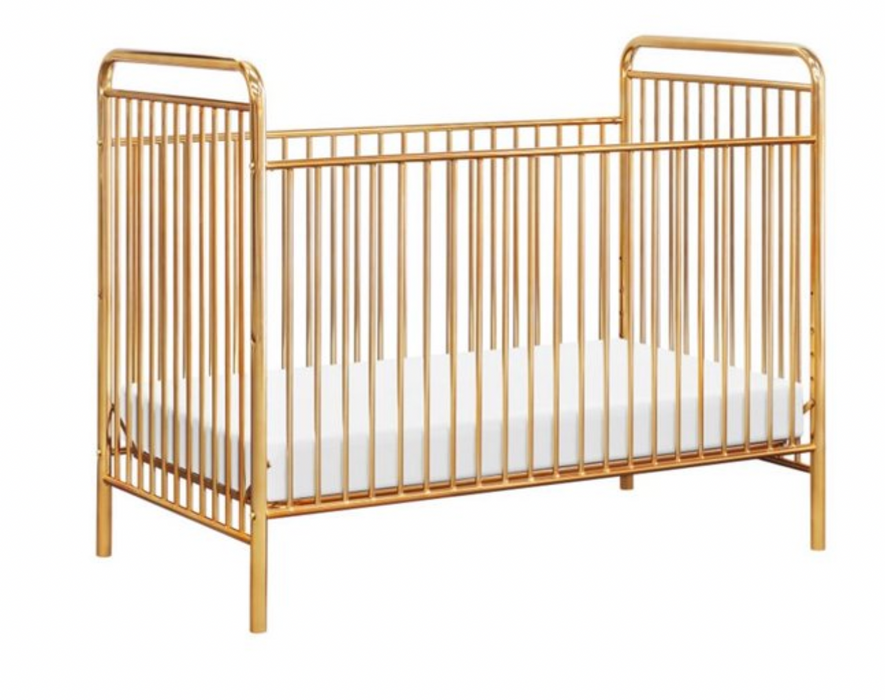 Babyletto Jubilee 3-in-1 Convertible Crib, Gold