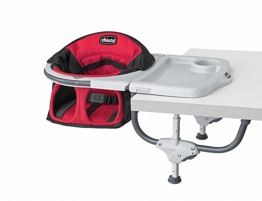 Chicco FastLock 360 Rotating Hook-On Chair, Scarlet