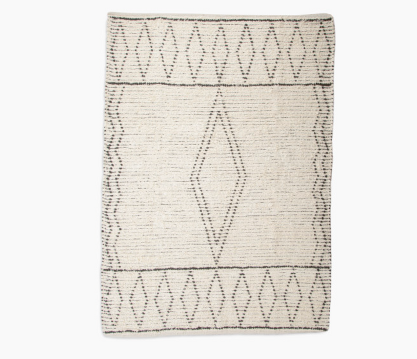 Crane Baby Hand Woven Ezra Rug, 5' X 7'