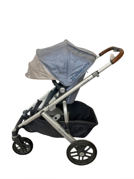 UPPAbaby VISTA Double Stroller, Gregory (Blue Melange), 2017