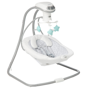 Graco Simple Sway LX Baby Swing, Kendall Fashion