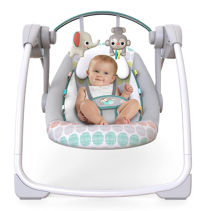 Bright Starts Portable Swing, Whimsical Wild