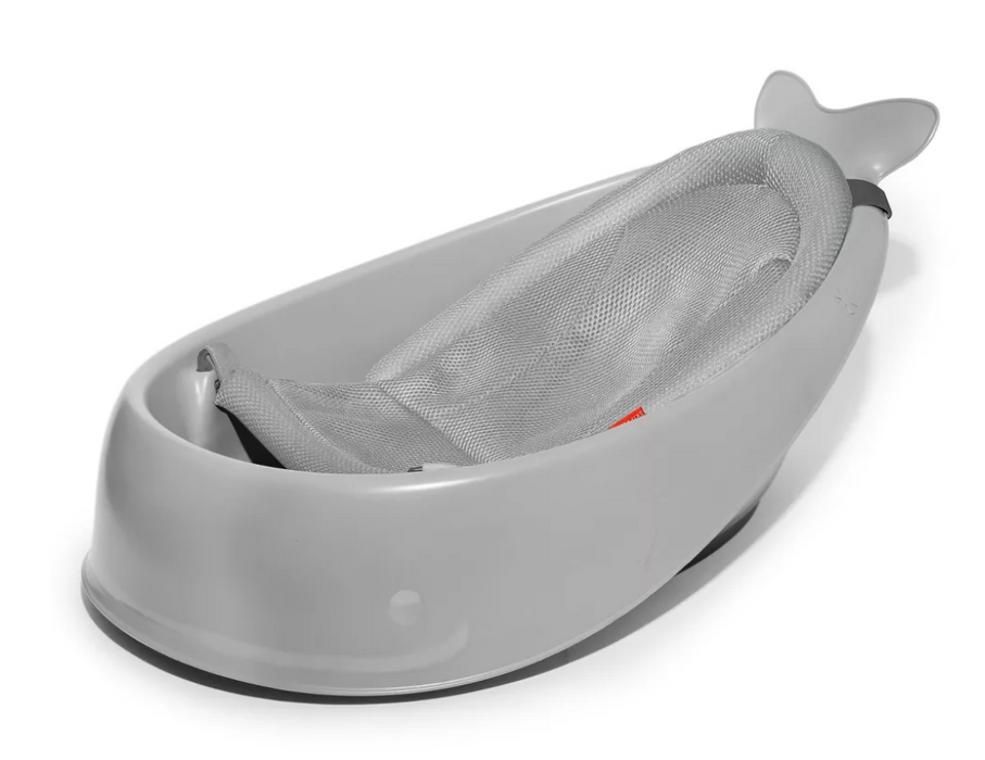 Skip Hop Moby Bath Smart Sling 3-Stage Bathtub, Grey