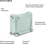 Shop Stokke JetKids BedBox, Green Aurora at GoodBuy Gear