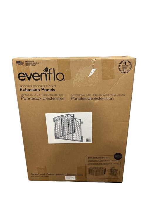 used Evenflo Play space 2-panel Extension