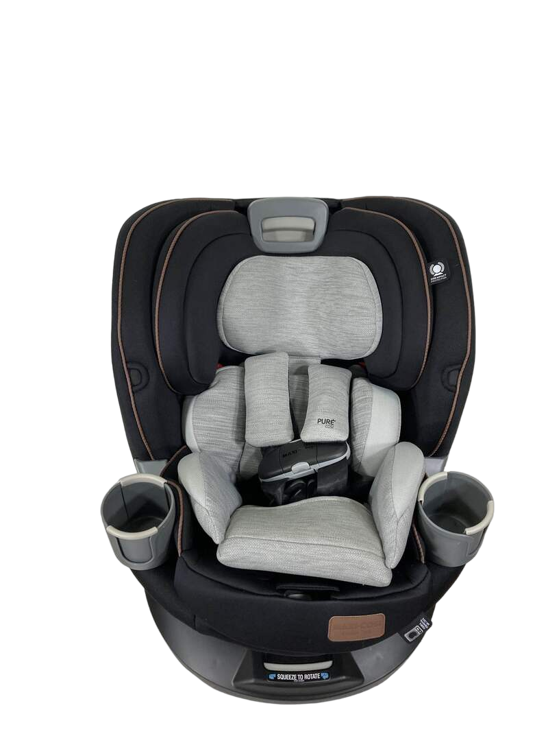 maxi-cosi emme 360 rotating all-in-one convertible car seat Maxi-Cosi Emme 360 Convertible Car Seat, 2022, Network Grey