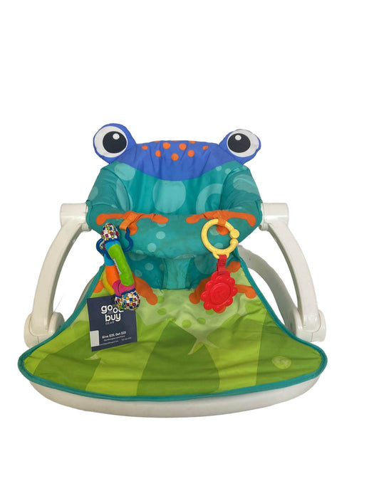 secondhand Fisher Price Sit-Me-Up Floor Seat, Frog