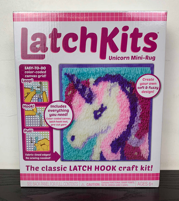 used Latch Kits Latch Hook Kit, Unicorn