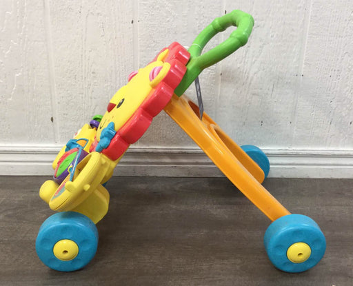 secondhand Fisher Price Musical Lion Walker