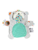 used Bright Starts Tummy Time Prop & Play Mat, Polar Bear