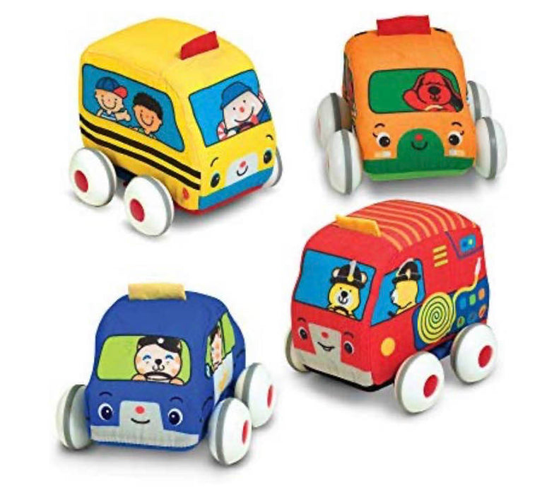 used Melissa & Doug K’s Kids Pull-Back Vehicle Set