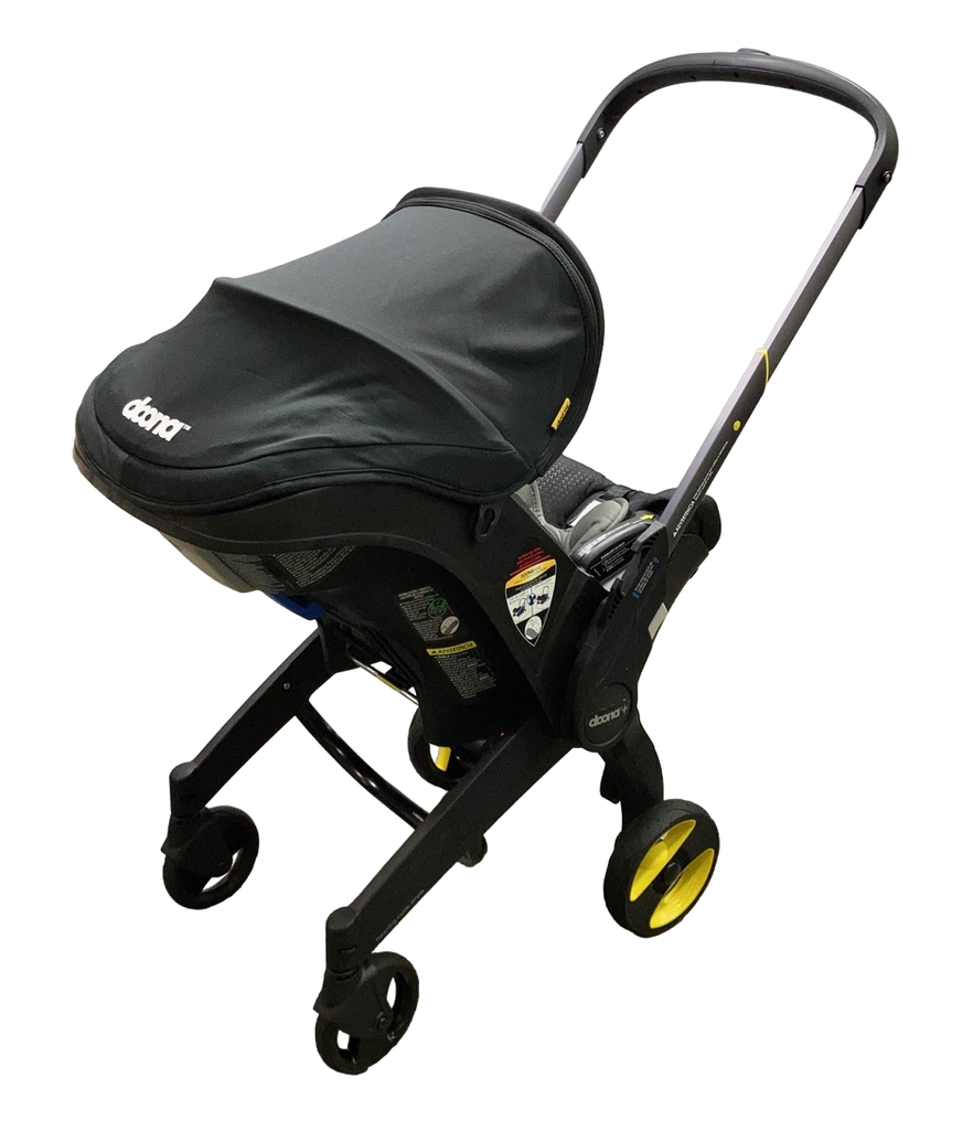 Doona Infant Car Seat & Stroller Combo, 2021, Nitro Black